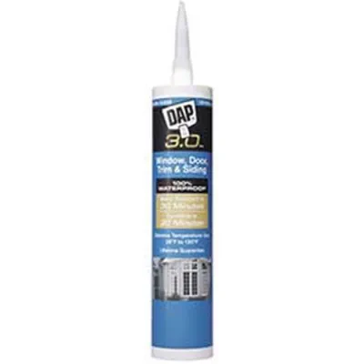 DAP ®  3.0 Advanced All-Purpose Sealant White, 9 oz Tube