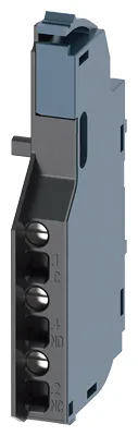 BREAKER 3VA Auxiliary Switch LCS TYPE HQ ELECTRONIC 24V 0.3A GRAY ELECTRONIC COMPATIBLE COMPACT SIZE 1 SLOT