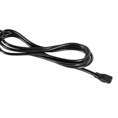 Knook Jumper Cable 72In Fixture To Fixture 105 Deg, Black