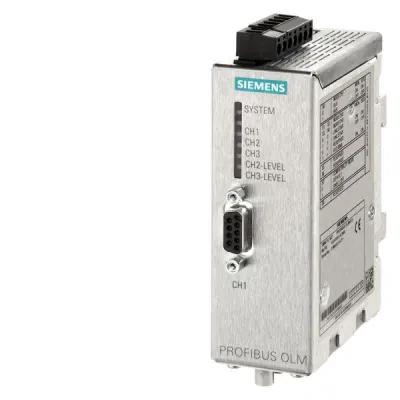 SIMATIC NET,PB OLM/G11-1300V4.0 OPTICAL LINK MODULE W. 1 RS485 AND 1 GLASS-FOC-INTERFACE (2 BFOC-SOCKETS),1300NM WAVE LENGTH FOR GREAT DISTANCES WITH SIGNAL. CONTACT AND MEASURING...
