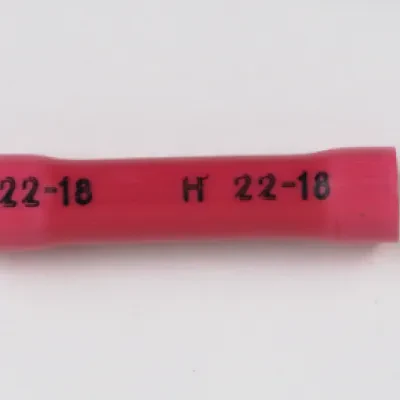 PECO FASTENERS 22-18 NYLON BUTT CONNECTOR 100 PER JAR