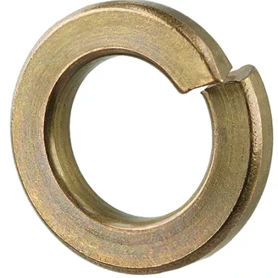 Lock Washer, Silicon Bronze material, fits bolt size 3/4 in., Bronze
