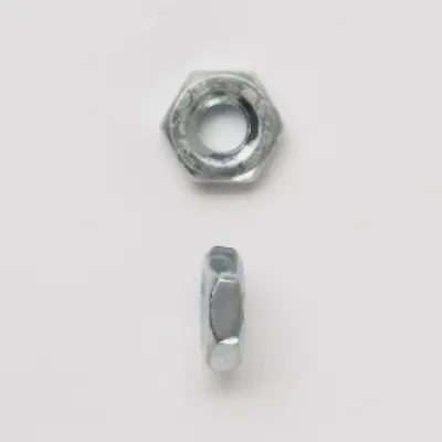 PECO FASTENERS 10/24 HEX MACHINE NUT ZINC 100 PER JAR