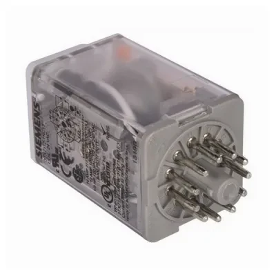 Plug-in Relay, Premium LED, Mechanical Flag 11-pin Octal Base 3PDT, 10A, 24VAC Uses Socket 3TX7144-1E3 or 3TX7144-4E3