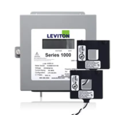 Series 1000 120/240 V 100A Indoor Kit with 2 Split Core, 1P3W, Gray