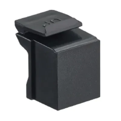 Blank QuickPort Insert - Black
