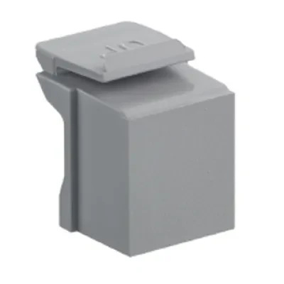 Blank QuickPort Insert - Grey