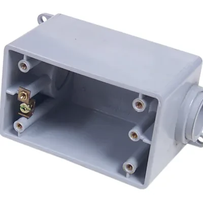 1/2" Single FDC Weatherproof Box