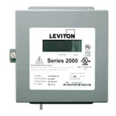 Sub-Meter Series 2000 Three Element Meter 100:0.1A ratio Max 100A Indoor Surface Mount Enclosure