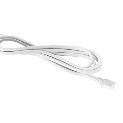 Knook Jumper Cable 6 inch Fixture To Fixture 105 Deg, White