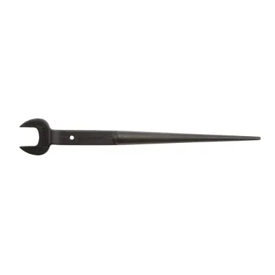 Spud Wrench, 1-1/4-Inch Nominal Opening with Tether Hole, Cross-hole with no sharp edges for tethering