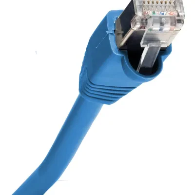 Hubbell Premise Wiring Products, Copper Solutions, Patch Cord, Cat5E,PS5E, Shielded, Blue, 5' Length