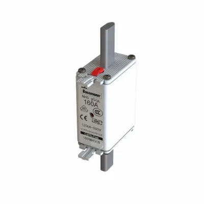 Eaton Bussmann series low voltage NH Fuse, 500V, 25A, 120 kAIC, Combination fuse status indicator, fuse, Class C gL/gG