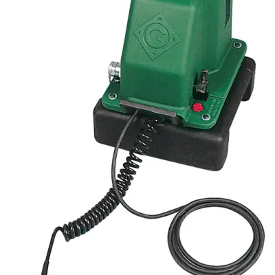 Electric Hydraulic Pump.  120 VAC 1/2 HP.  (.375 kW)  10,000 PSI (700 bar).  250" (4 L) per minute rapid advance.  18" (.32 L) per minute at full pressure.   Useable oil volume:  3...