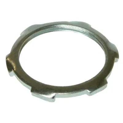 1" Conduit Lock Nut Zinc 100 per pack