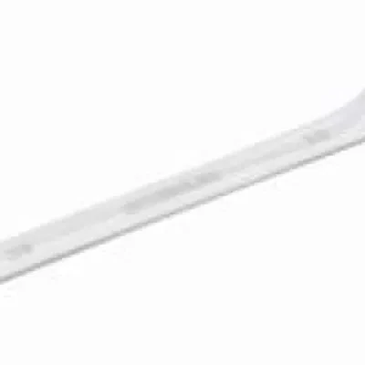 Combination Ratcheting Wrench, 3/8".  Compact reversible switch allows a 15° offset of the box end for clearance of obstacles.  5° ratcheting design for versatility and ease of use...