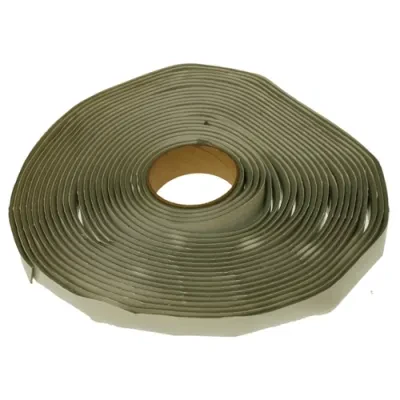 Grey BUTYL Tape for Caulking 1/8" Thick x 3/4" wide x 30' Long Roll