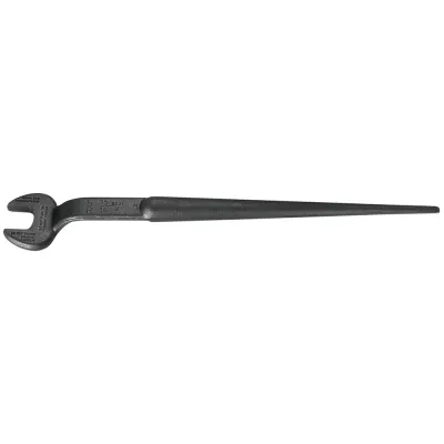 Spud Wrench, 1-1/8-Inch Nominal Opening for Regular Nut, Forged in the USA from select US alloy steel to withstand high-leverage and heavy loads