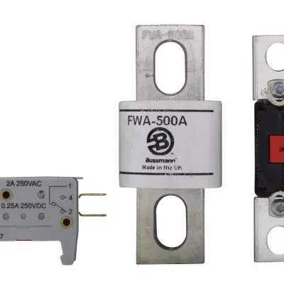 Eaton Bussmann series FWA high speed fuse, 500V, 500A, Non Indicating, High speed fuse, Blade end X blade end, Stud