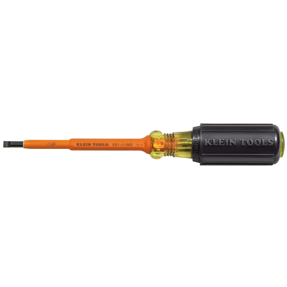 Klein Tools, Inc. 601-4-INS Insulated Screwdriver product image