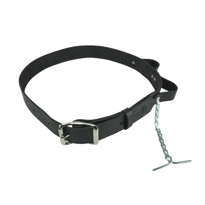Electricians Leather Tool Belt, X-Large, Made of strong, heavy-duty leather
