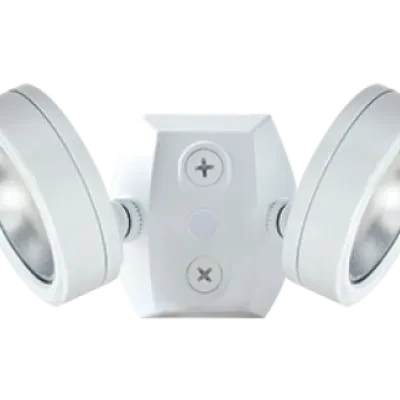 Leslie Bullet Flood, 2X13W, LED 120V, 4000k, 80 CRI, White