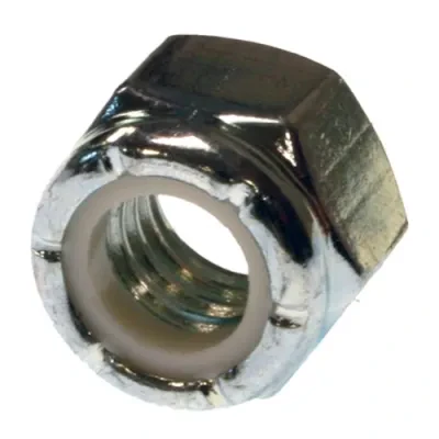 Nylon Insert Lock Nut, Stainless Steel construction, Hex nut type, 18-8 grade, 5/16-18 in. Size, 100 per pack