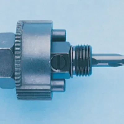 Shank Arbor with High-Speed Steel Pilot Drill Bit.  5/16" shank, 3/8" minimum chuck size.  Use with 1-1/4" - 2" Hole Saws.  The best arbor in the industry ensures a solid connectio...