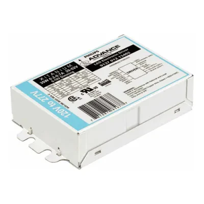 Philips Advance, LED driver, Wattage: 100 Wtt, Voltage Rating: 120 V, RoHS compliant, UL certified, CSA certified,Environmental standard: UL Damp & Dry