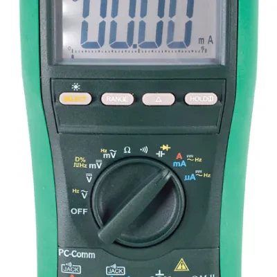 ESM™ Series Digital Multimeters.  True RMS for no-compromise accuracy.  Measures voltage, current,resistance, capacitance and frequency.  Tests continuity and diodes.  Backlit LCD...
