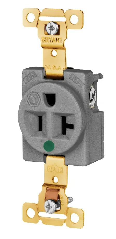 Bryant Electric 8310GRYWR Electrical Receptacles product image