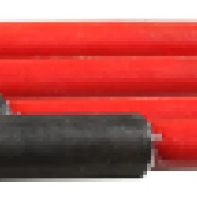 Quick Stick Rod, Pulling Eye and Hook mounting, High Strength Low Weight construction, Fiberglass material, 3/16 in. diameter, 12 ft. length, Three Red