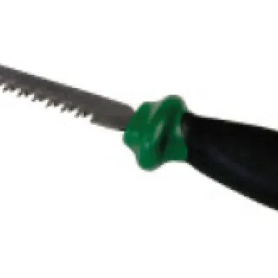 Snaggle Tooth Pro Saw, 12 in. overall length, 6 in. blade length, Laser Cut Triple Ground teeth type, Triangular handle type