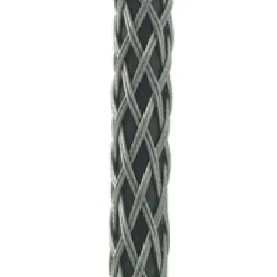 Wire and Cable Management, Plug and Connector Strain Relief Grip, I-Grip, .46-.68", For Size 3 Devices, Galvanized