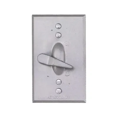 1 GANG VERT TOG SW COVER GRAY