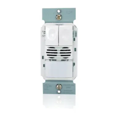 The DSW-302 Dual Technology Wall Switch Sensor turns lights OFF and ON based on occupancy and contains two relays for controlling two independent lighting loads or circuits. It com...