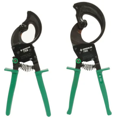 Simple, one-hand operation.     Compact - convenient for working in tight places and stores easily in tool pouches.     Single-speed ratchet mechanism.     Blade release allows bla...