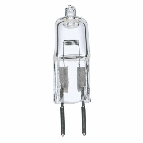 Designation: 20W 20T3 MINI BI-PIN, 20 watt, Halogen, T3, Clear, 2000 Average rated Hours, 300 Lumens, Bi Pin G4 base, 12 volts