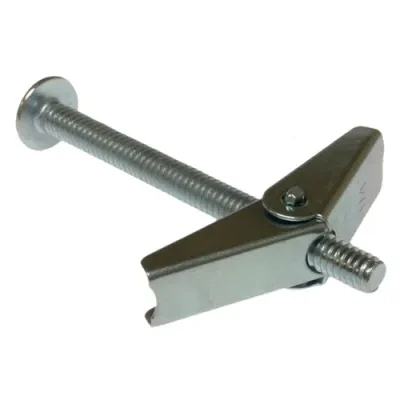 1/4 x 4 Rd Head Combo Drive Toggle Bolt & Wing Steel Zinc u/m 1,000