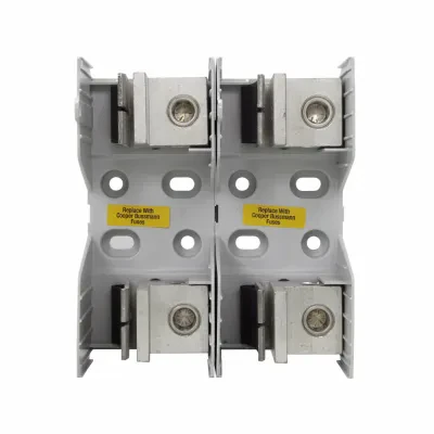 Eaton Bussmann series JM modular fuse block, 600V, 225-400A, Knife Blade End X Knife Blade End, Two-pole