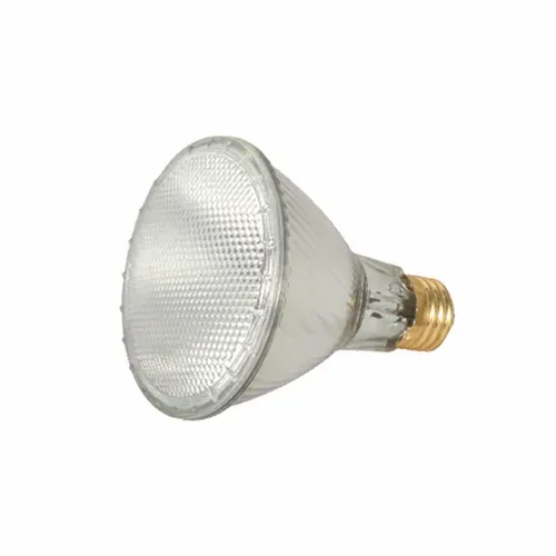 Halogen PAR Lamp, Designation: 60PAR30L/HAL/XEN/NFL/120V, 120 V, 60 WTT, PAR30 Shape, E26 Medium Base, Clear, CC-8 Filament, 1500 HR, Lumens: 1090 LM Initial, 3000 DEG K Color Temp...