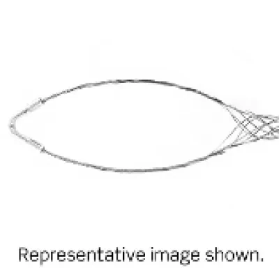 Single U Eye, Closed Mesh, Single Weave, Standard Duty, Support Wire Mesh Grip, 3.50 to 3.99 Cable Diameter