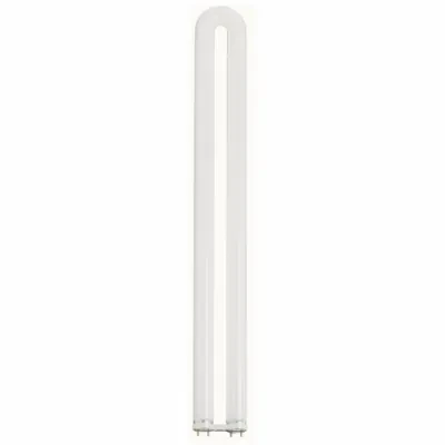 Fluorescent T8 Linear U Bend Lamp, Designation: FB31T8/835, 31 WTT, T8 Shape, G13 Medium Bi Pin Base, 20000 HR, Lumens: 2750 LM Initial, Lumens: 2250 LM Mean, 3500 DEG K Color Temp...