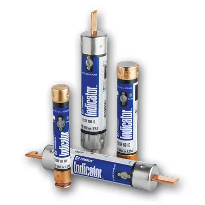 Littelfuse FLSR_ID Indicator™ fuses provide visual blown fuse indication at a glance. The patented state-of-the-art solid state design provides maximum reliability and superior per...