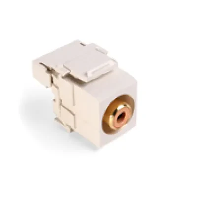 QuickPort RCA 110-Type, Orange Barrel, Color Light Almond