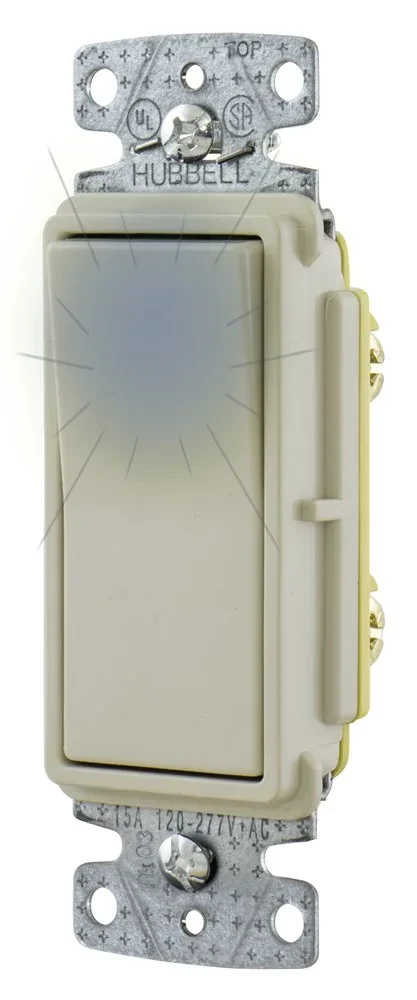 Bryant Electric RSD315ILLA Rocker Switch product image