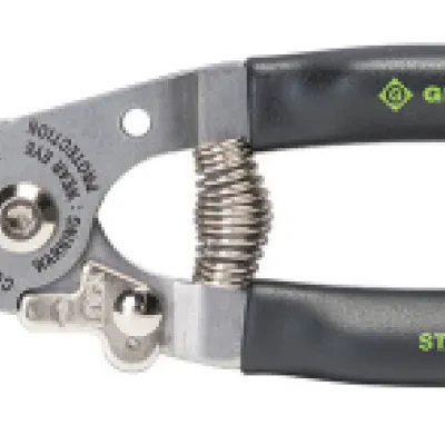 High grade stainless steel lasts 5X longer.     Precision ground stripping holes offer easy, consistent jacket removal.     Strips 10-20 AWG Solid and12-22 AWG Stranded conductors....