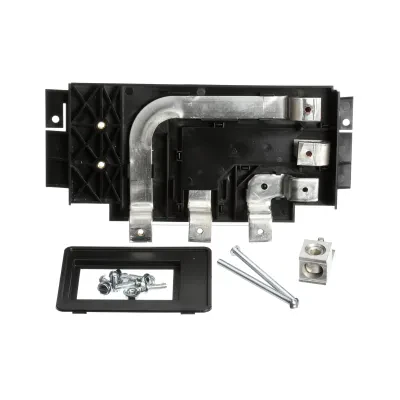 Main or subfeed breaker mounting kit for revised P1 interiors. Suitable for circuit breaker type (FD6 - FXD6 - HFD6 - HFXD6) in 3-Phase systems. Rated (250A max). Includes all moun...