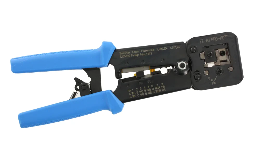 RJ-45 Advanced Crimp Tool-Blue