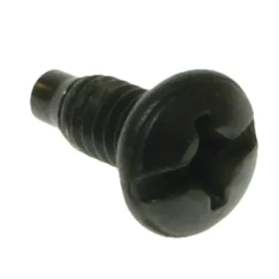 10-32 x 5/8 Pan Hd TriDrive Telecom Cabinet Screw USA Made Black Jar